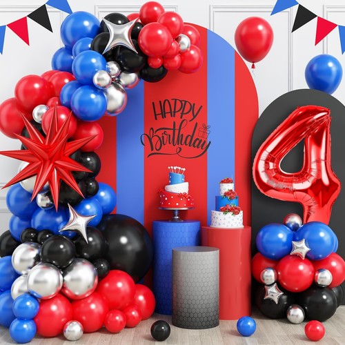 4th balloons decorations - 4th,
