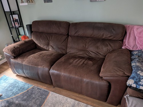 Large seat manual recliner - large,
