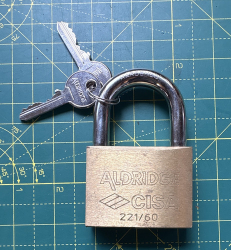 Aldridge cisa 221 brass - aldridge,