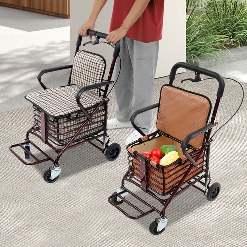 220lb rolling walker foldable - 220lb,