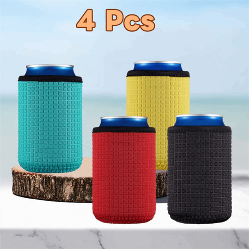4pcs can cooler - can, sleeves