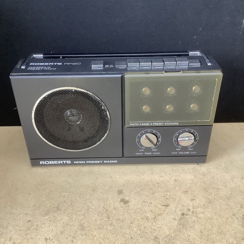 Roberts rp20 preset radio - roberts,