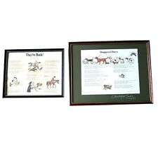 2X Limited Edition Poems by Christopher Curtis artwork by John Tickner C.20thC