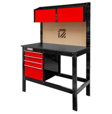 Holzmann WT39 Work Bench with Drawers and Pegboard – 454 kg Load Capacity