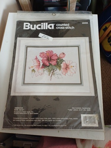 Vintage bucilla counted - vintage, cross