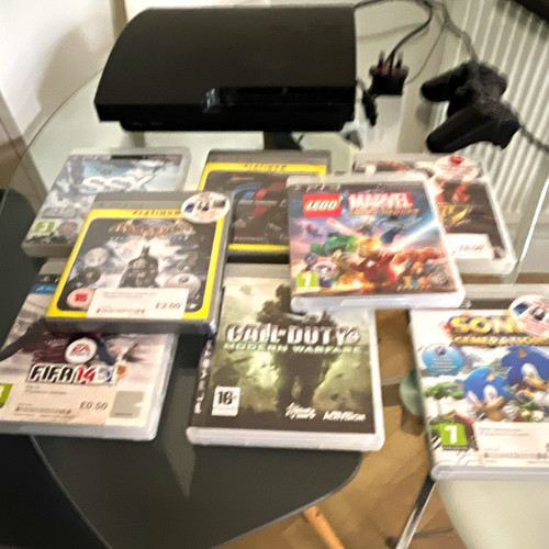 Sony playstation super slim - 3,
