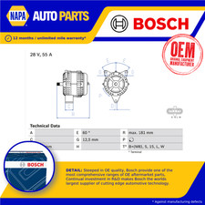 Alternator 0986042580 Bosch