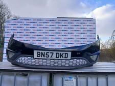 HONDA CIVIC HATCHBACK 5DR MK8 2007 BLACK FRONT BUMPER MARKS