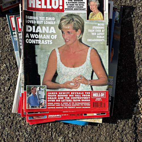 Hello and magazine - and,
