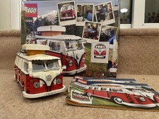 LEGO 10220 Volkswagen T1 Camper Van Building Kit Complete Set