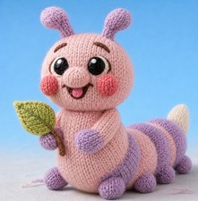 Cute Caterpillar DK Knitting