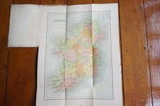 Philips Railway Map of Ireland