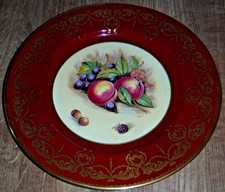 Aynsley Cabinet Plate Red