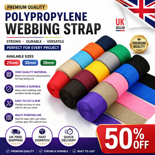 Cotton webbing tape belting - cotton,