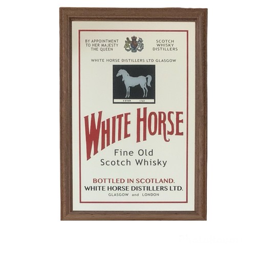 White horse style wooden - style,