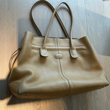 Tod’s Tote Bag - Camel beige leather Shoulder Handbag