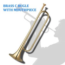 Brass Bugle C Key Military