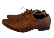Hell For Leather Next Mens Lace Up Pointy Brown Shoes Smart UK 11