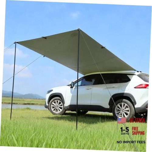 Portable vehicle awning for - portable,