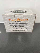 Click 12v 50W Fixed Downlighter LV415 White