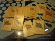 WIX '' 50 SILK FLAGS'' BRITISH EMPIRE SERIES '' 1933'' MIXED ODDS POSSIBLE DUPS