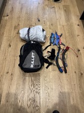 Flexifoil Bullet 3.5m Power Kite Inc. All Lines, Handles and powerbar + Backpack