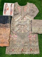 Stitched Shalwar kameez Suit Ramsha Women's Pakistani Designer Replica 