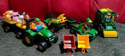 John deere tomy large set - john,