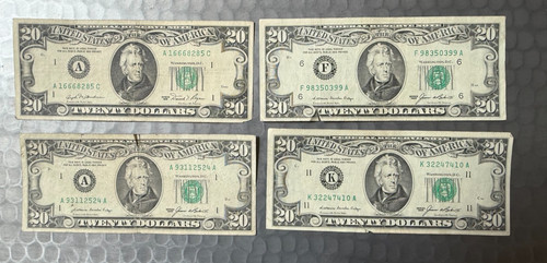 Old vintage twenty dollar - vintage,