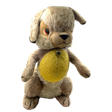 Vintage Merrythought Thumper Rabbit Mohair Jointed Toy Large H 50cm