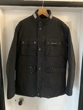 Tucano Urbano Black Men’s Motorcycle Jacket,  XL Back, Shoulder & Elbow Inserts