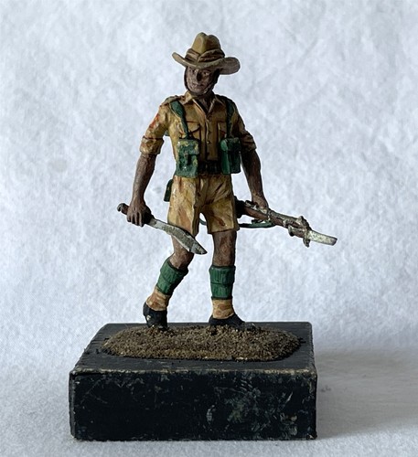 Vintage painted metal model - vintage,