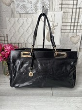 Lovely DKNY Black Leather Tote