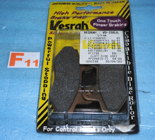 Brake pads vesrah triumph - pads,