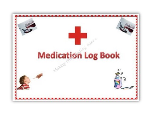 Childminder medication log