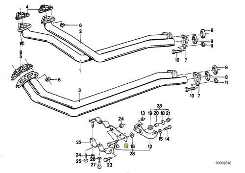 Bmw e30 exhaust down pipe - bmw,