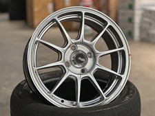 New 15x6.5J Advanti ARIA DST (4 Wheel) SILVER 4x100 Fit HONDA TOYOTA MAZDA ACURA