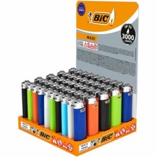 3 Genuine BIC Maxi Lighters