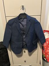 Toddler Boys Page Boy Jacket, Waistcoat, Trousers And Tie Suit Size 18-23 Months