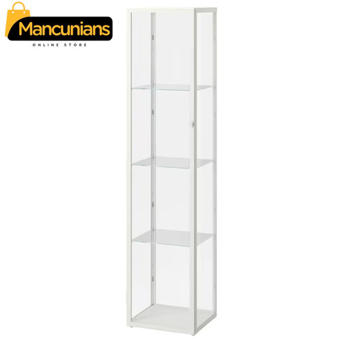 Ikea large glass display - glass,