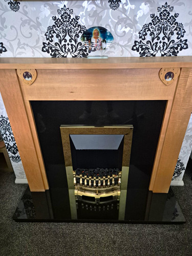 Inset electric fire - electric,