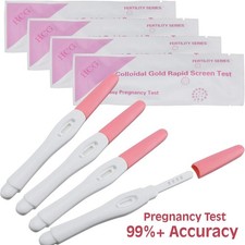 Pregnancy Test Sticks Midstream Early 99% Accuracy 10mlU HCG Urine Testing Kit