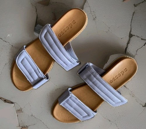 Adesso light blue mules