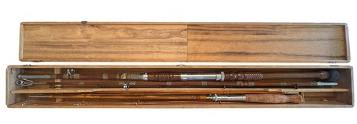 Set vintage split bamboo - of, 2