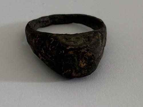 Archers roman bronze ring - bronze,