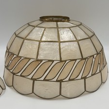 VTG Capiz Shell Lampshade