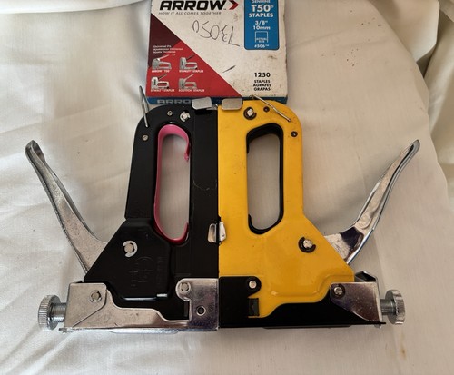 Two heavy duty used staple - heavy,
