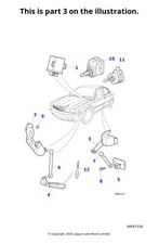 Jaguar Genuine Sensor Control Regulator Car Spare Part Fits X-Type C2S5736