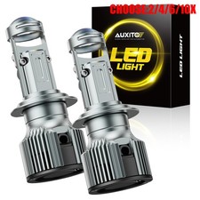 2/4x Super Bright H7 LED Bulbs