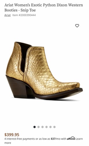 Ariat women exotic python - ariat,